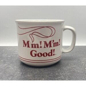 Vintage 1991‎ Campbell's 12 oz Soup Mug "Mm! M'm! Good!" Slogan Westwood Korea